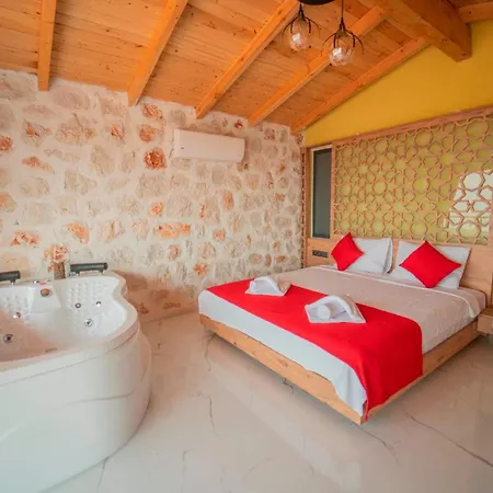 Zuemruet - 2 Bedroom Holiday Villa With Jacuzzi In Kalkan - Uzumlu *