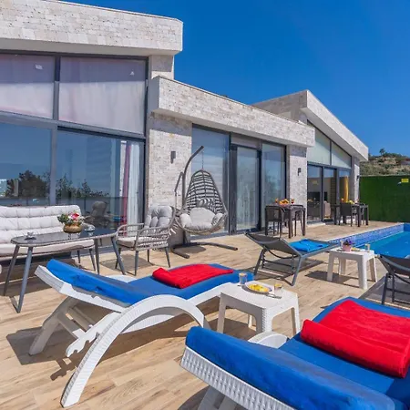 Villa Zuemruet - 2 Bedroom Holiday Villa With Jacuzzi In Kalkan - Uzumlu *