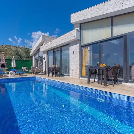 Vila Zuemruet - 2 Bedroom With Jacuzzi In Kalkan - Uzumlu